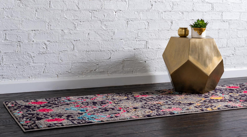 Sedona Vista Collection Area Rug - Manzanita Runner Navy Blue lifestyle 24