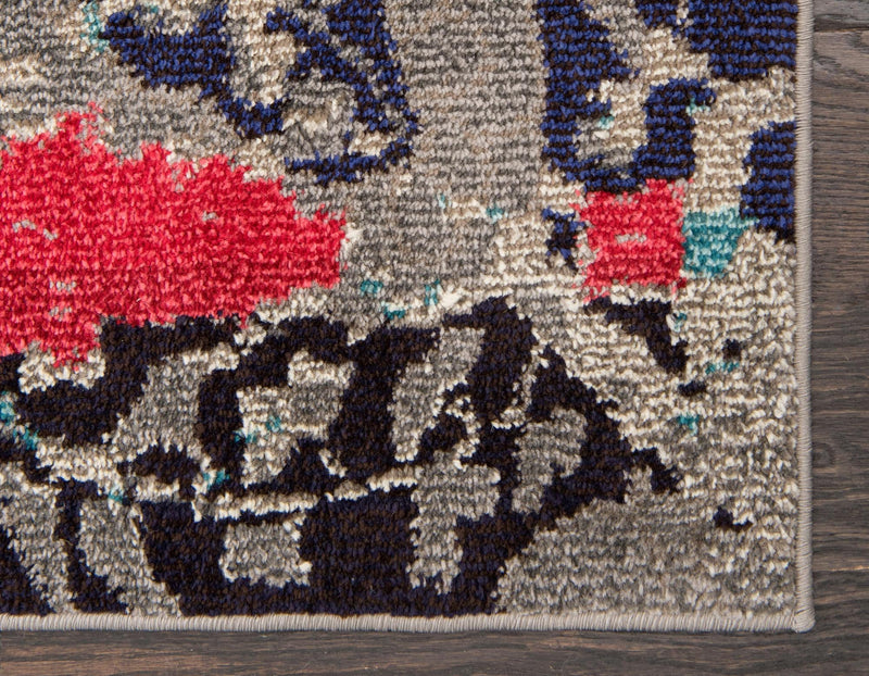 Sedona Vista Collection Area Rug - Manzanita Runner Navy Blue lifestyle 42