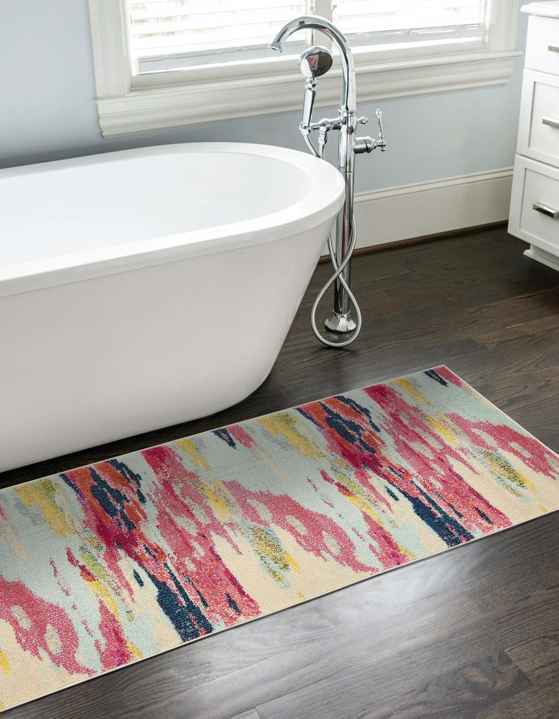 Marrakesh Elegance Collection Area Rug - Skhirat Runner Pink lifestyle 43