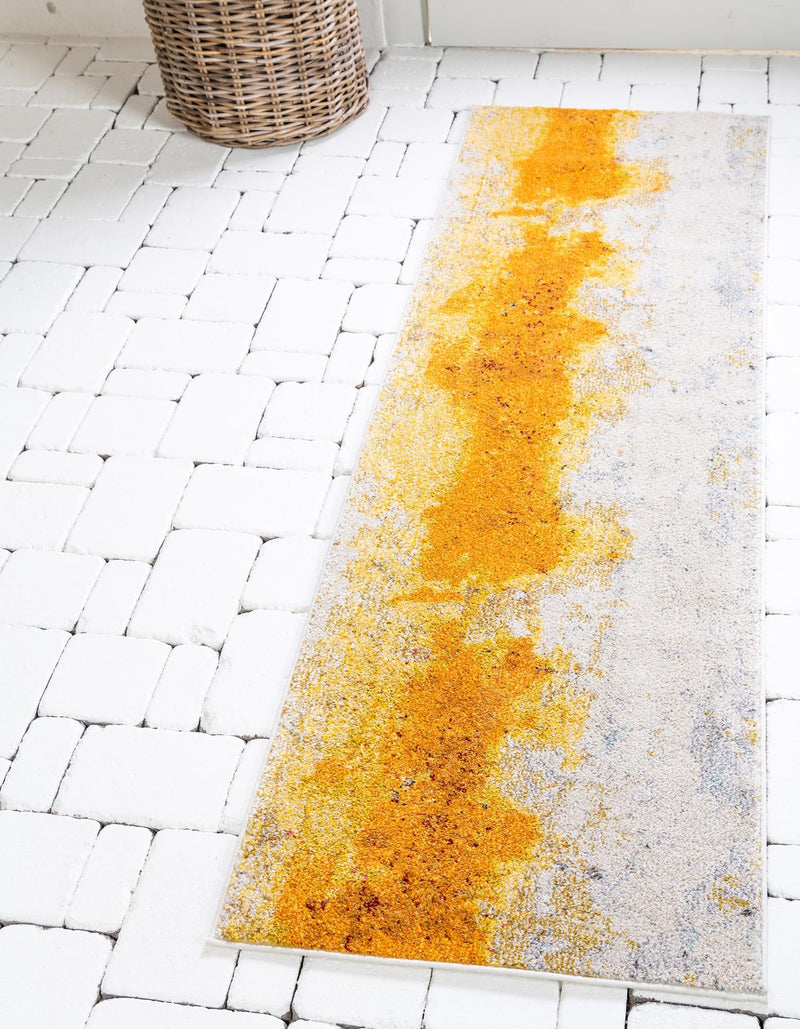 Marrakesh Elegance Collection Area Rug - Tarfaya Runner Yellow lifestyle 27