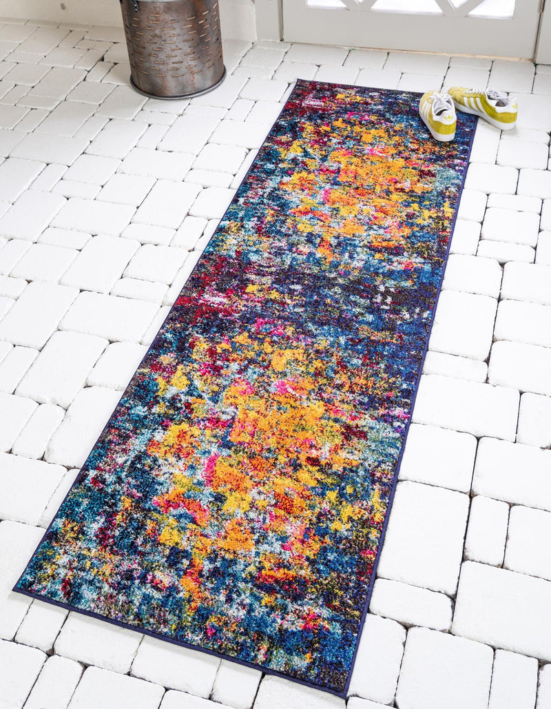 Marrakesh Elegance Collection Area Rug - Larache Runner Multi lifestyle 26