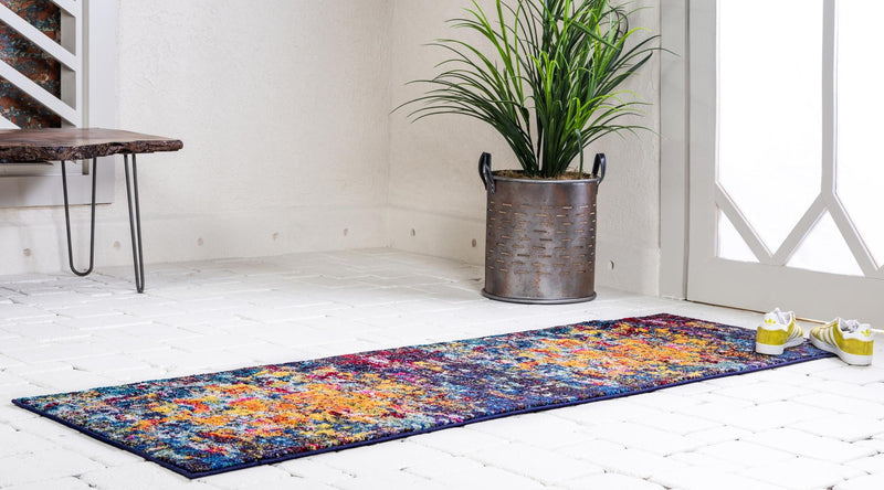 Marrakesh Elegance Collection Area Rug - Larache Runner Multi lifestyle 29