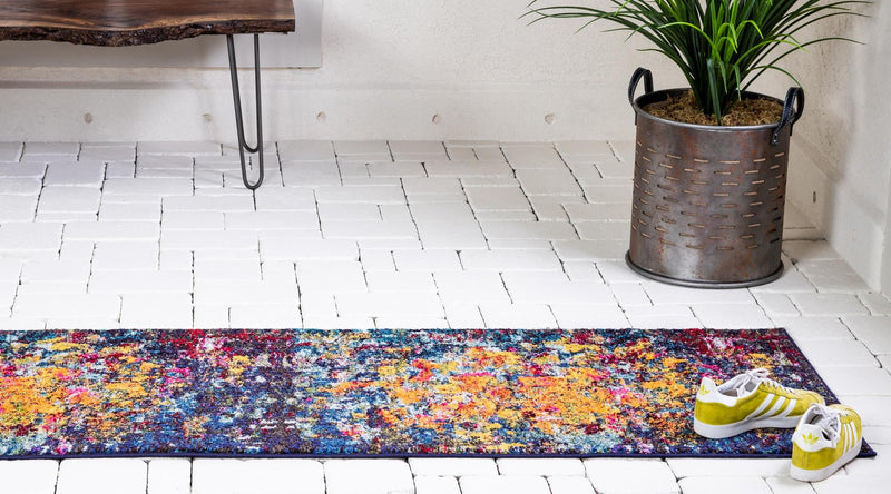 Marrakesh Elegance Collection Area Rug - Larache Runner Multi lifestyle 32