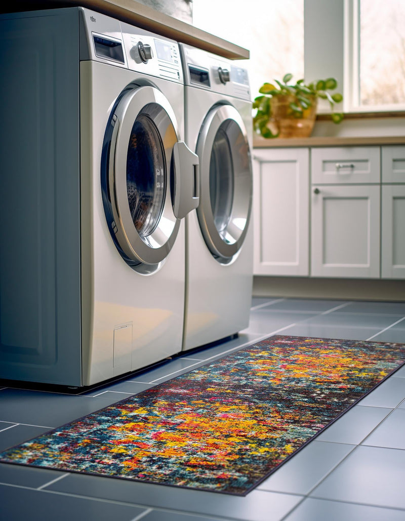 Marrakesh Elegance Collection Area Rug - Larache Runner Multi lifestyle 54