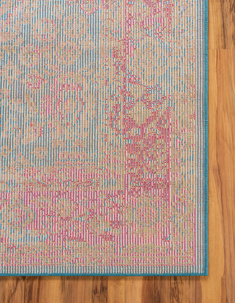 Chateau Elegance Collection Area Rug - Marly Runner Blue lifestyle 38