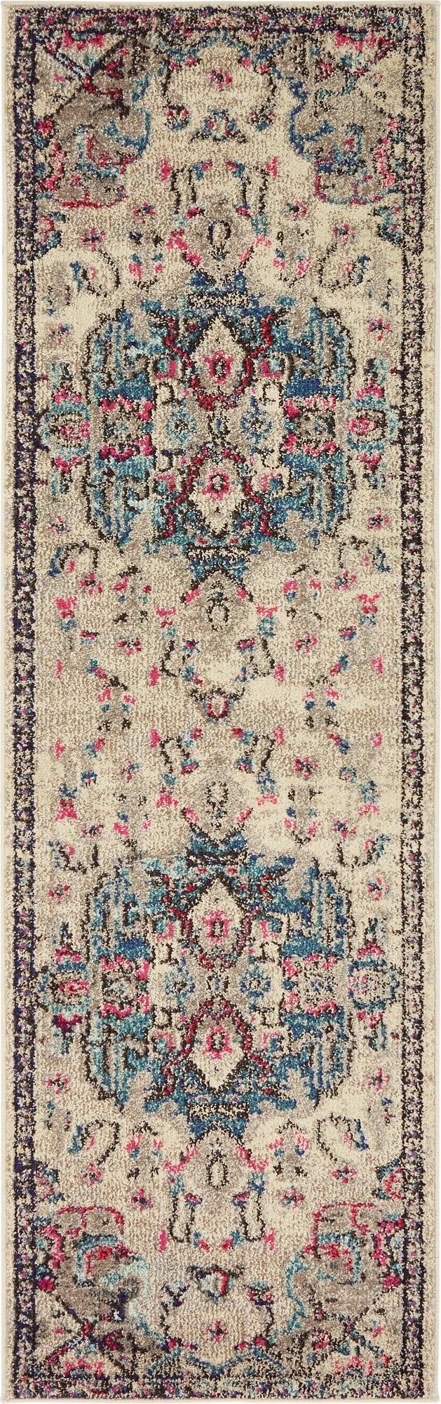 Chateau Elegance Collection Area Rug - Normandy Runner Beige lifestyle 15