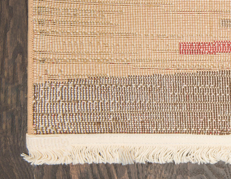 Zagros Oasis Collection Area Rug - Susa Rectangle Tan lifestyle 9