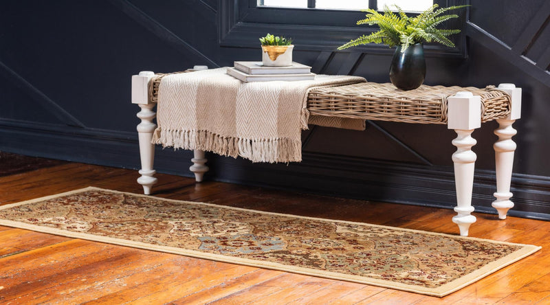 Jaipur Elegance Collection Area Rug - Jaigarh Runner Cream lifestyle 18