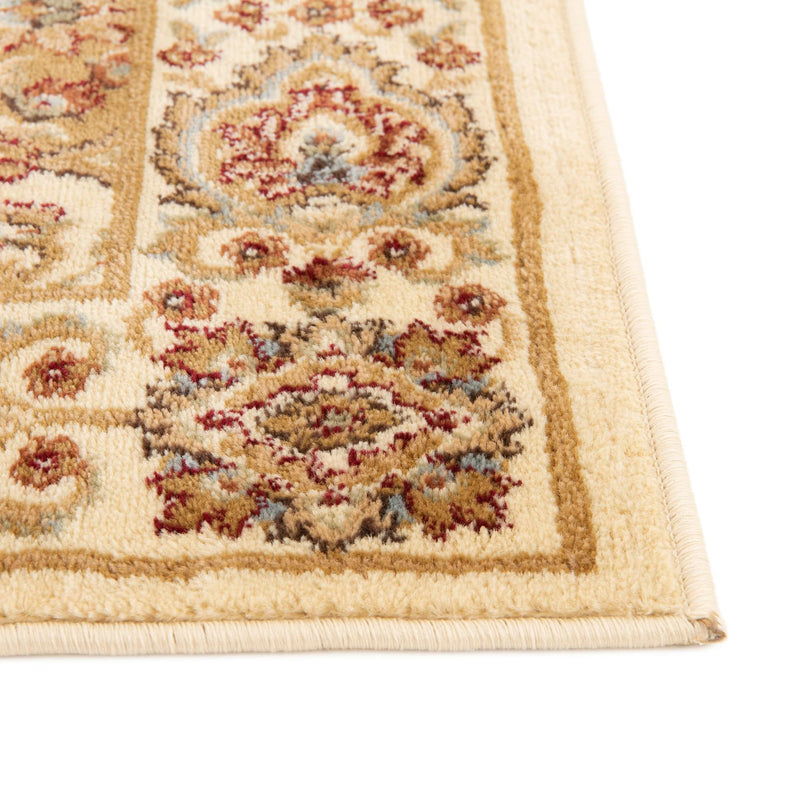 Jaipur Elegance Collection Area Rug - Jaigarh Square Cream lifestyle 26