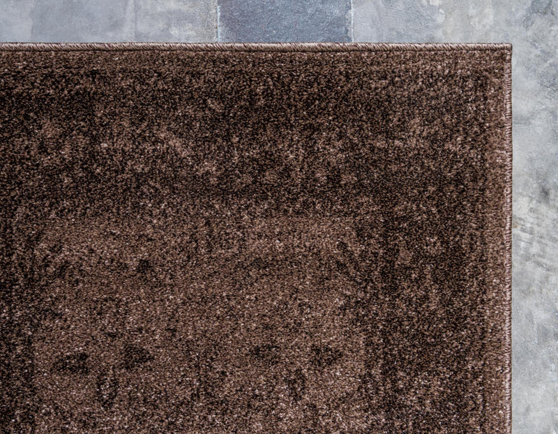 Horizon Collection Area Rug - Apex (Brown) Runner Brown lifestyle 35