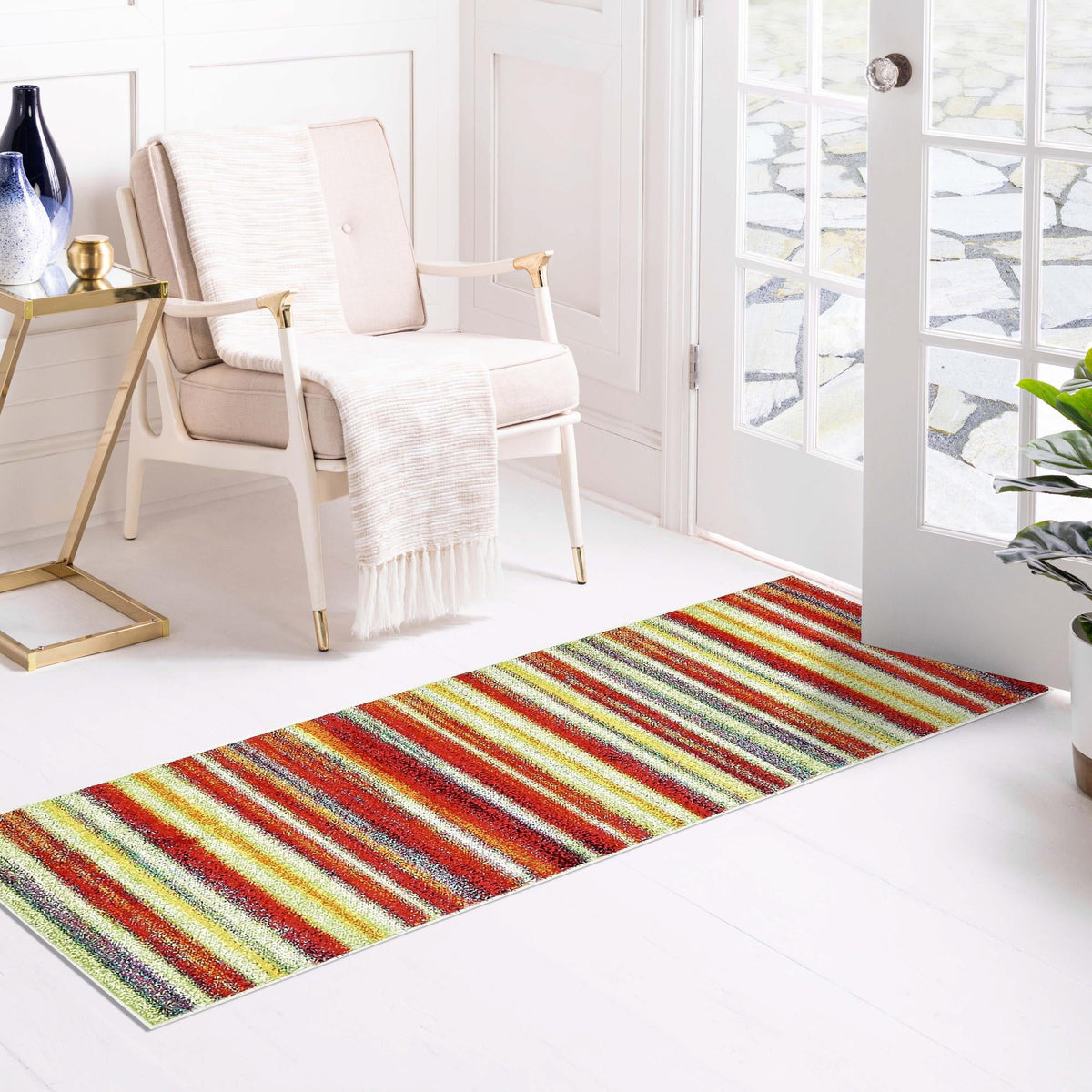 Venetian Elegance Collection Area Rug - Caorle Runner Multi lifestyle 35