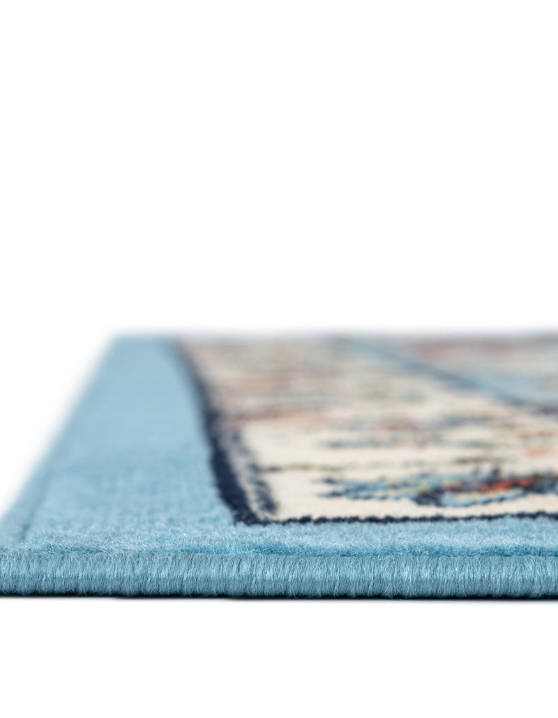 Tabriz Tapestry Collection Area Rug - Sahand (Blue) Rectangle Blue lifestyle 7