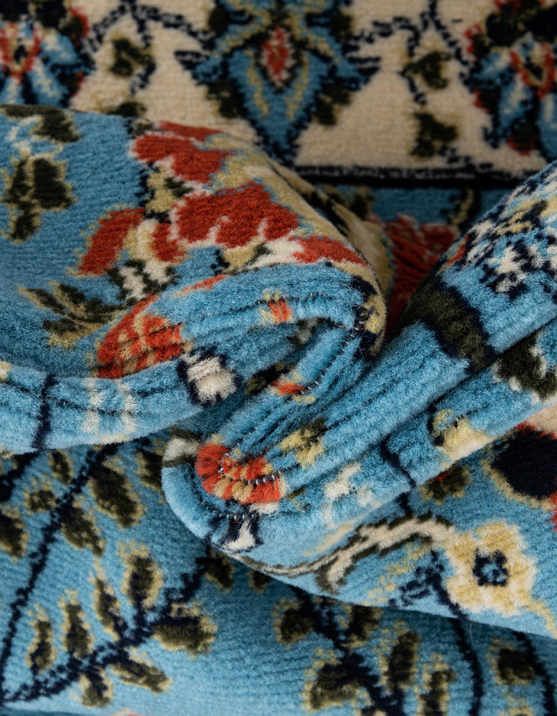 Tabriz Tapestry Collection Area Rug - Sahand (Blue) Rectangle Blue lifestyle 8