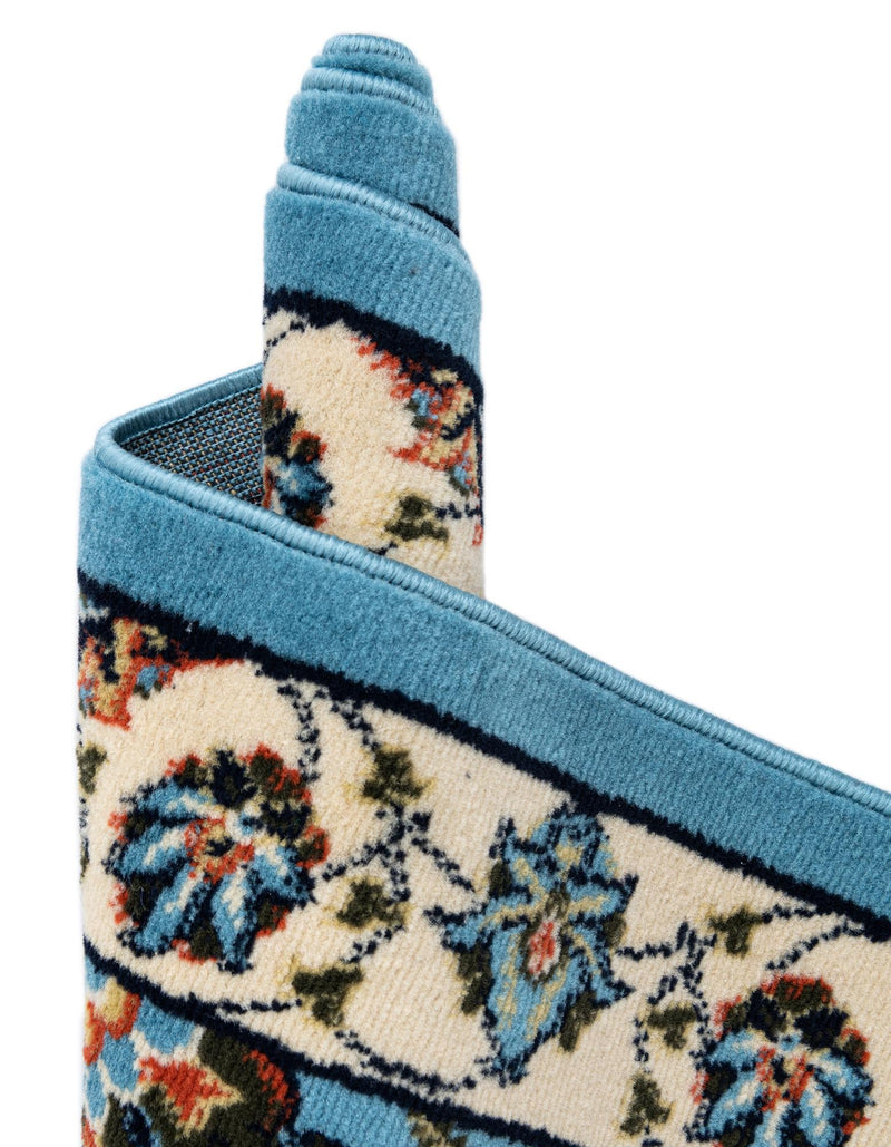 Tabriz Tapestry Collection Area Rug - Sahand (Blue) Rectangle Blue lifestyle 11