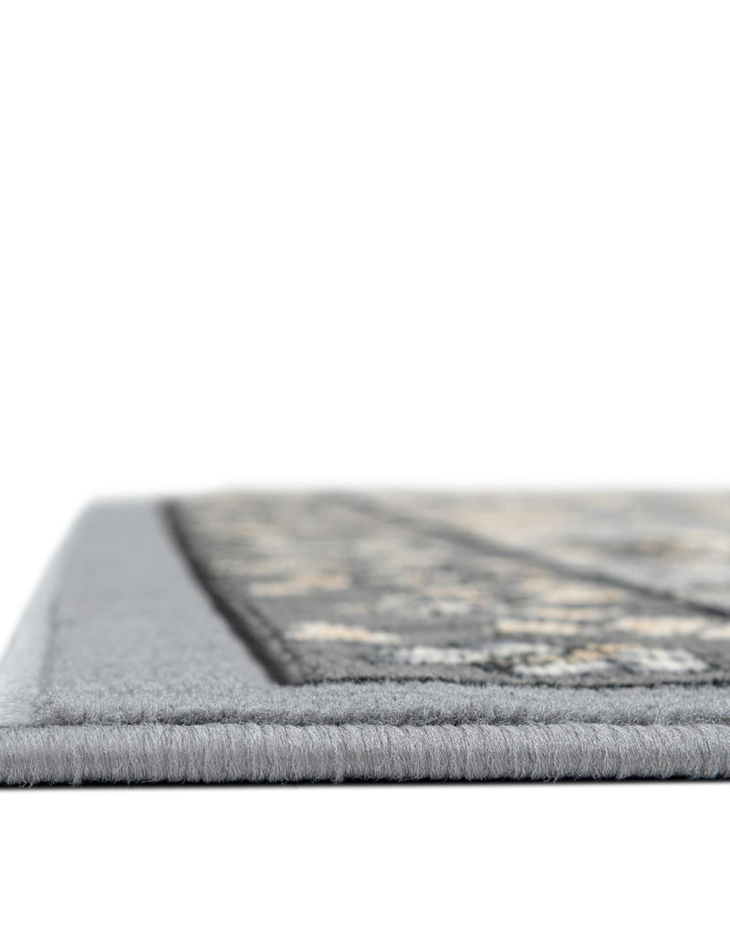 Tabriz Tapestry Collection Area Rug - Sahand (Dark Gray) Rectangle Dark Gray lifestyle 7