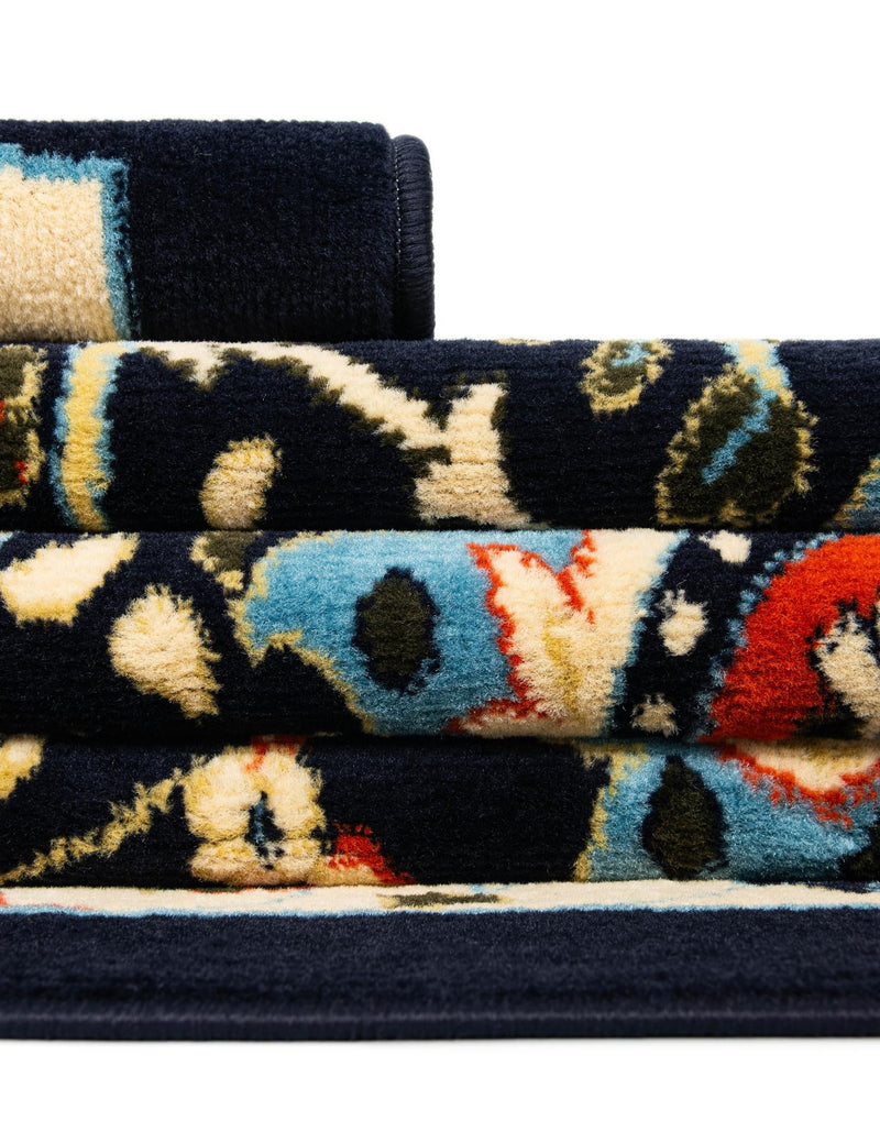 Tabriz Tapestry Collection Area Rug - Sahand (Navy Blue) Rectangle Navy Blue lifestyle 14