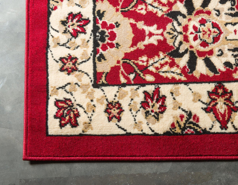 Tabriz Tapestry Collection Area Rug - Sahand (Red) Rectangle Red lifestyle 8
