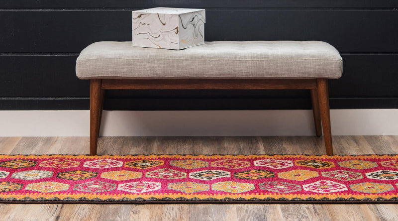 Sedona Vista Collection Area Rug - Gila Runner Red lifestyle 24