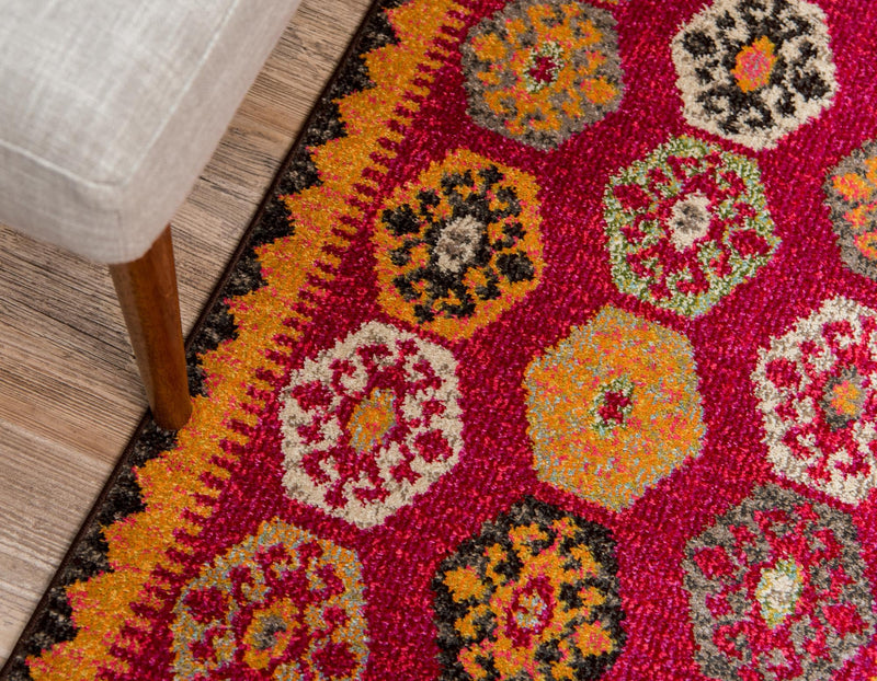 Sedona Vista Collection Area Rug - Gila Runner Red lifestyle 30