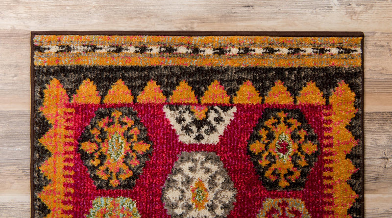 Sedona Vista Collection Area Rug - Gila Runner Red lifestyle 35