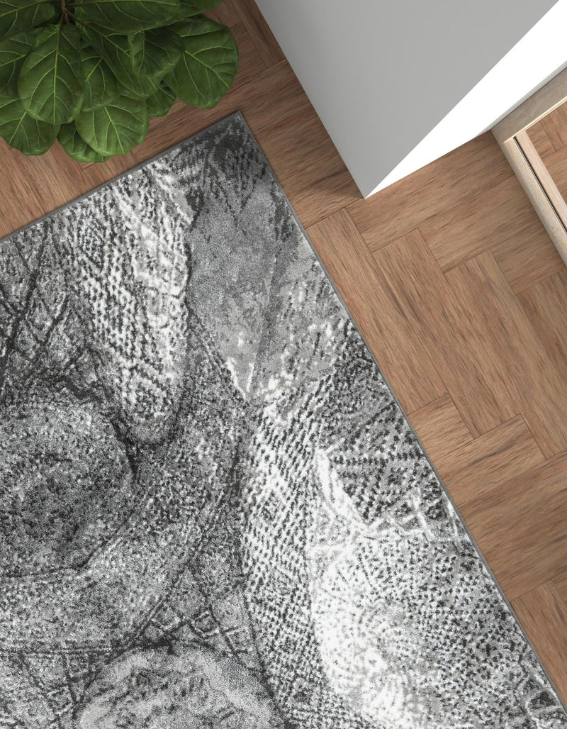 Riviera Elegance Collection Area Rug - Nice Rectangle Dark Gray lifestyle 18