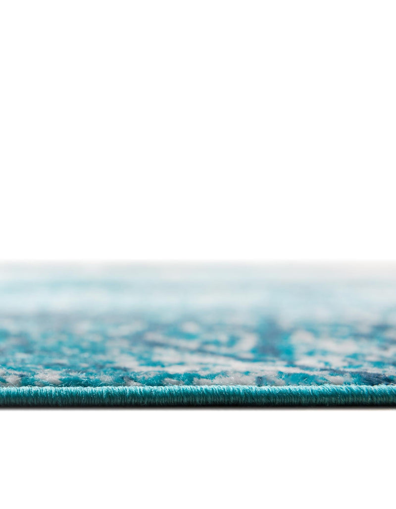 Riviera Elegance Collection Area Rug - Nice Rectangle Turquoise lifestyle 20