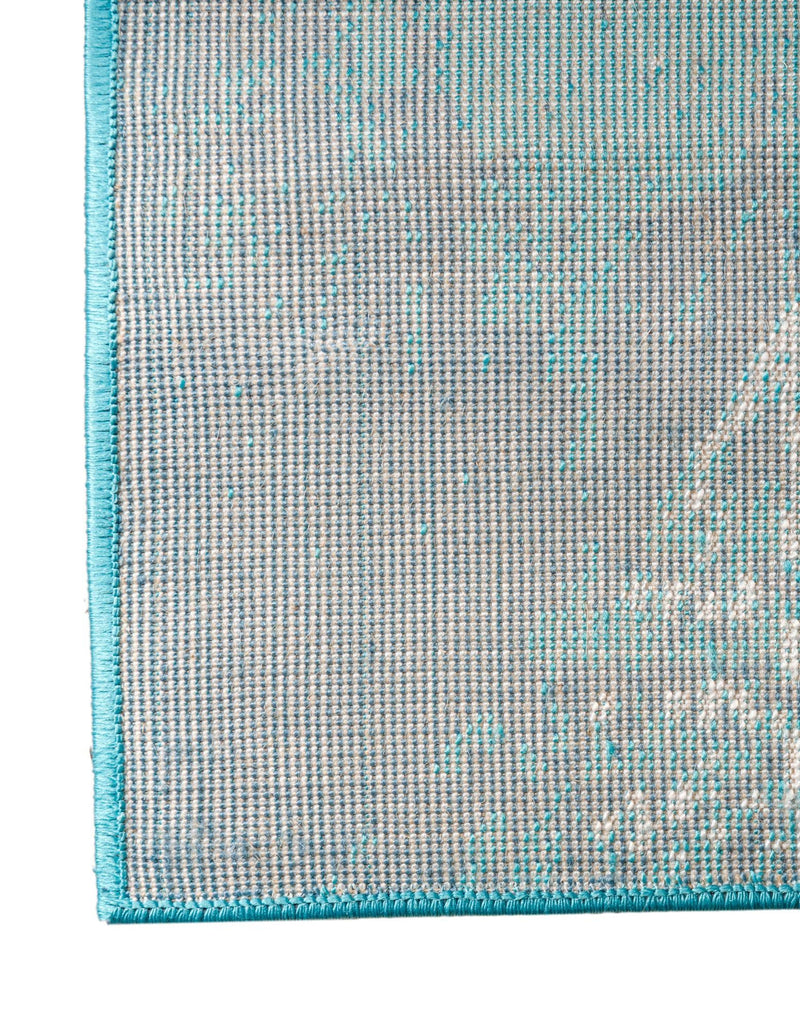 Riviera Elegance Collection Area Rug - Nice Rectangle Turquoise lifestyle 24