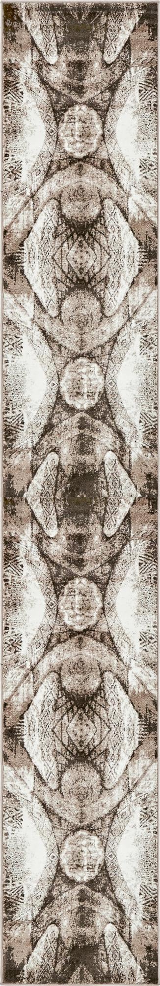 Riviera Elegance Collection Area Rug - Nice Runner Brown Main