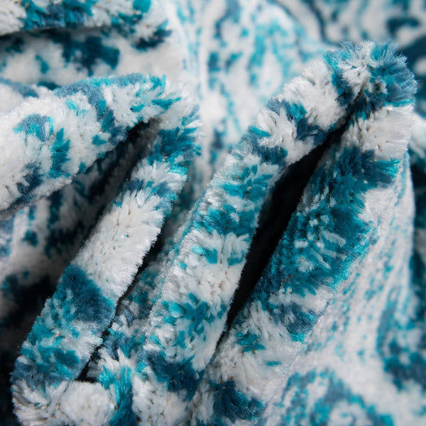 Riviera Elegance Collection Area Rug - Eze Rectangle Turquoise lifestyle 32