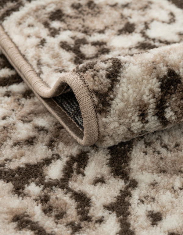 Riviera Elegance Collection Area Rug - Eze Rectangle Brown lifestyle 50