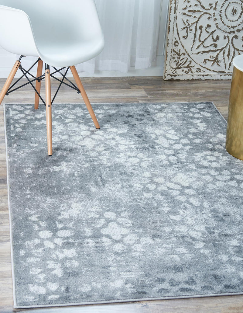 Riviera Elegance Collection Area Rug - Vence Rectangle Dark Gray lifestyle 30