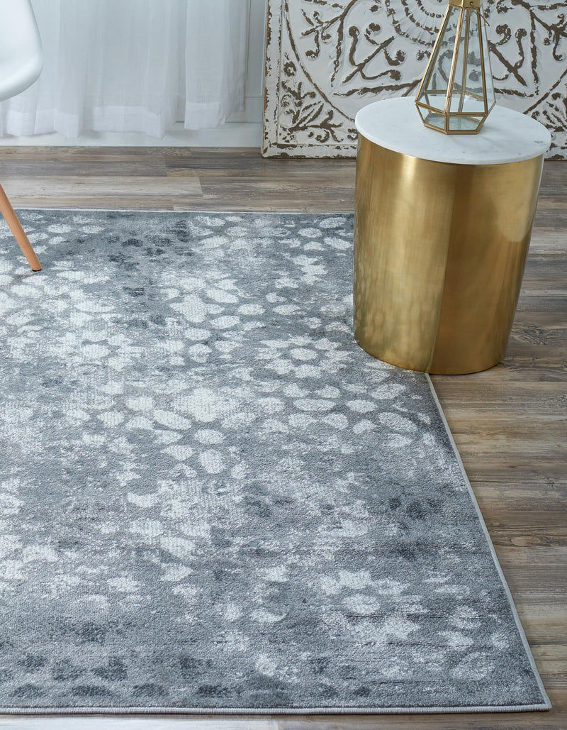 Riviera Elegance Collection Area Rug - Vence Rectangle Dark Gray lifestyle 31