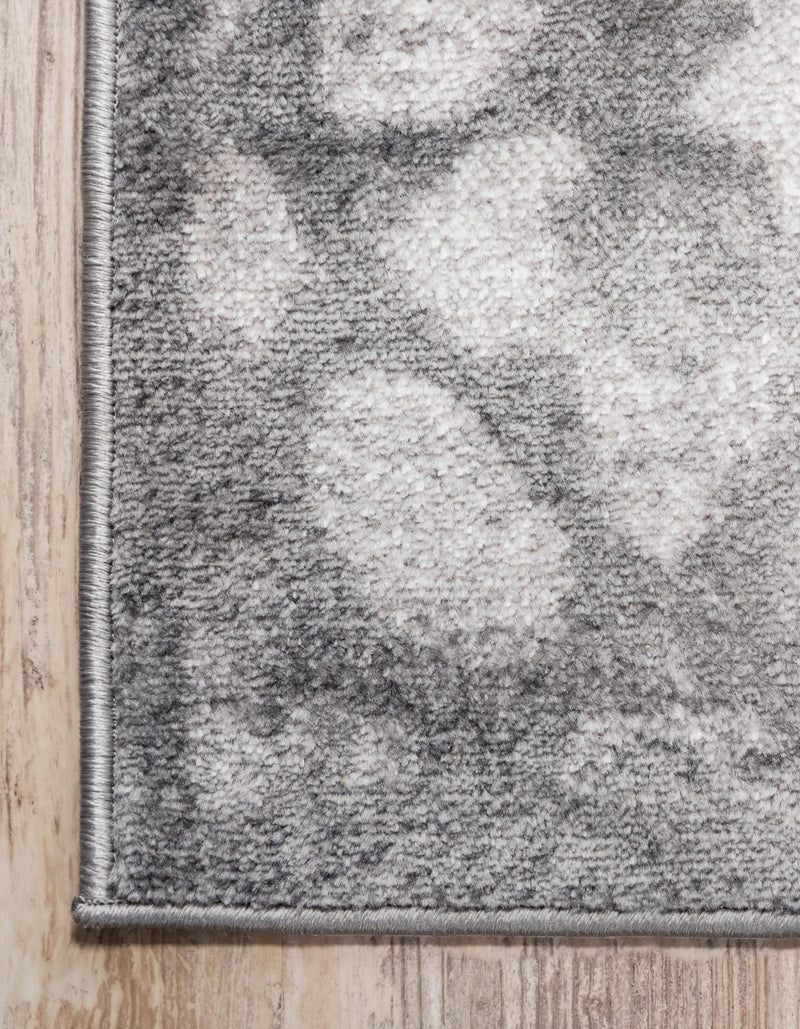 Riviera Elegance Collection Area Rug - Vence Runner Dark Gray lifestyle 22