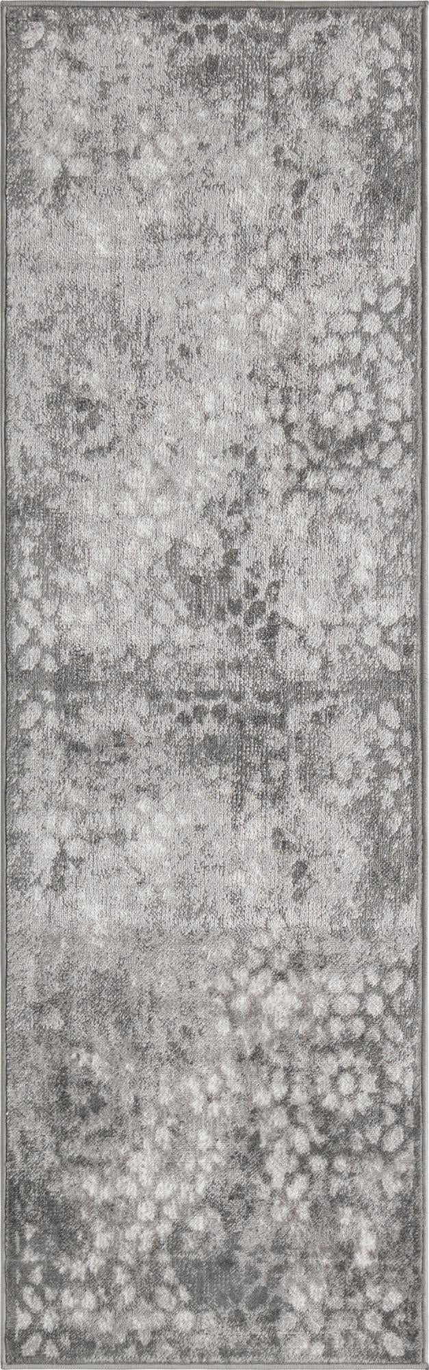 Riviera Elegance Collection Area Rug - Vence Runner Dark Gray Main