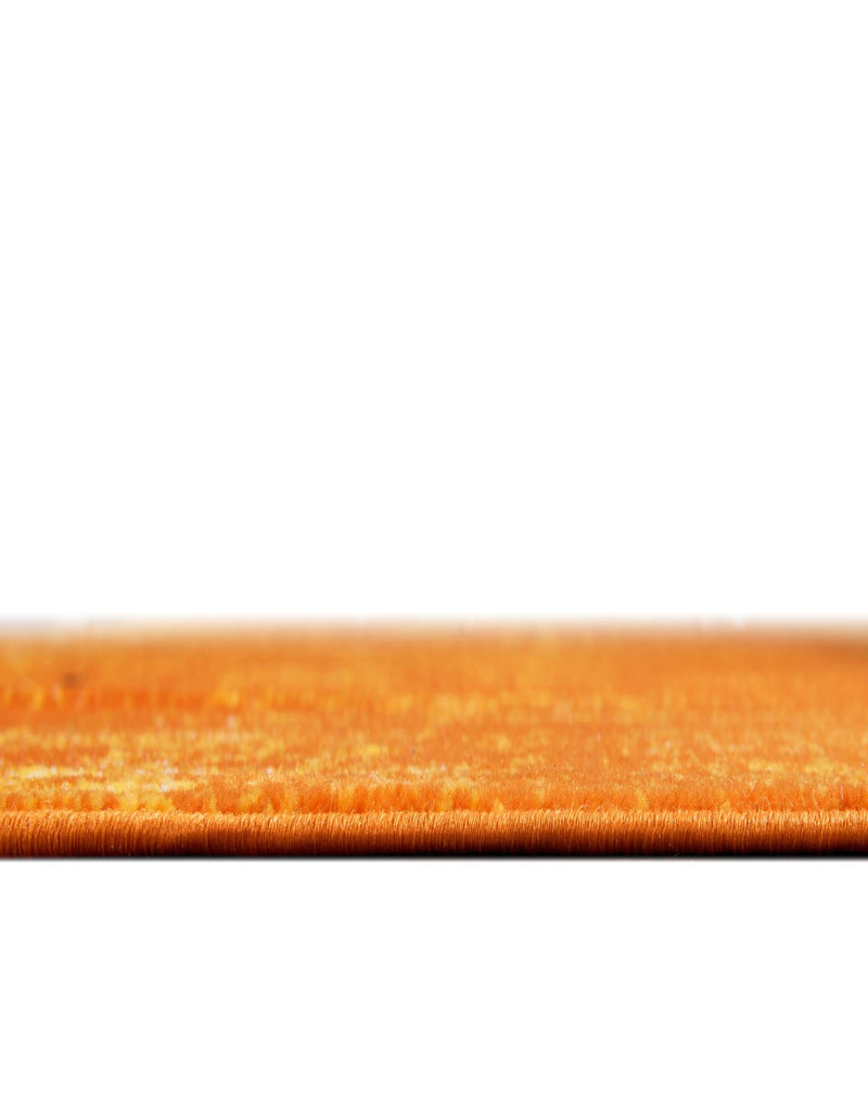 Riviera Elegance Collection Area Rug - Antibes (Orange) Rectangle Orange lifestyle 24