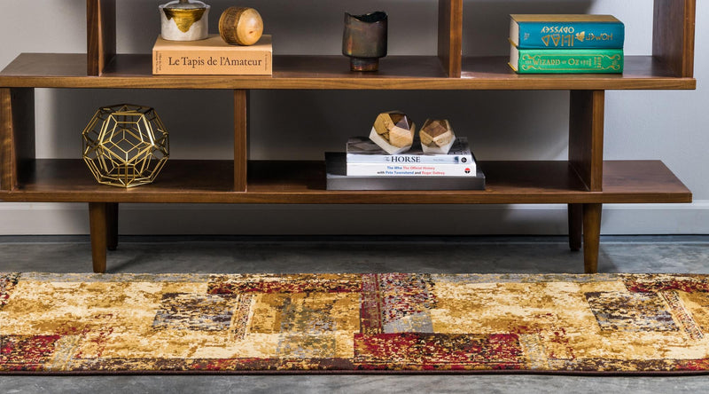 Bistro Lounge Collection Area Rug - Latte Runner Beige lifestyle 17