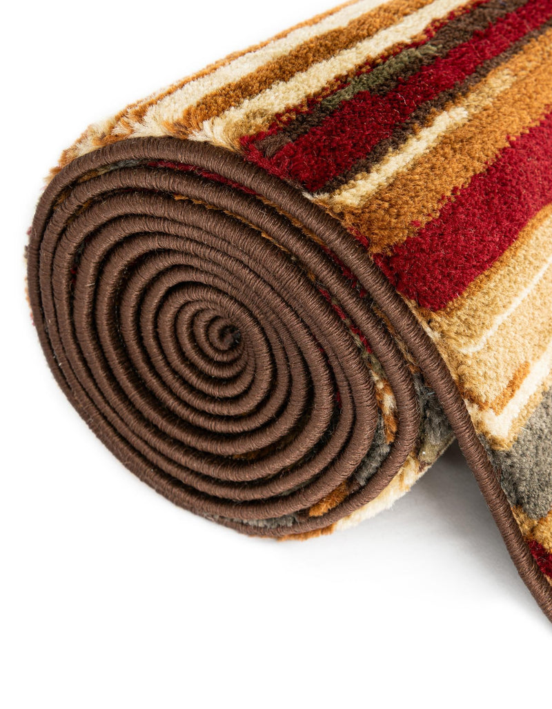 Bistro Lounge Collection Area Rug - Americano Rectangle Beige lifestyle 12