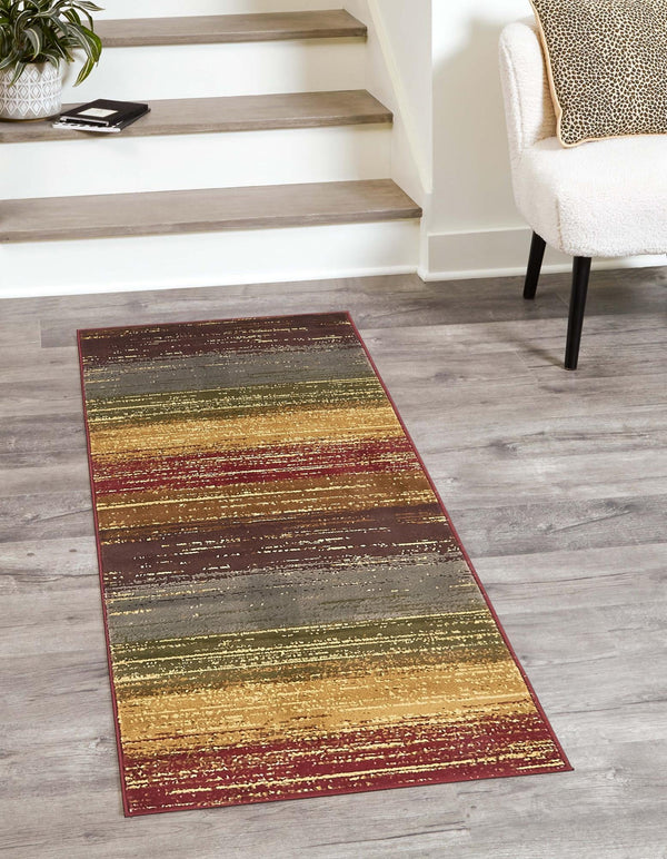 Bistro Lounge Collection Area Rug - Cortado Runner Beige lifestyle 15