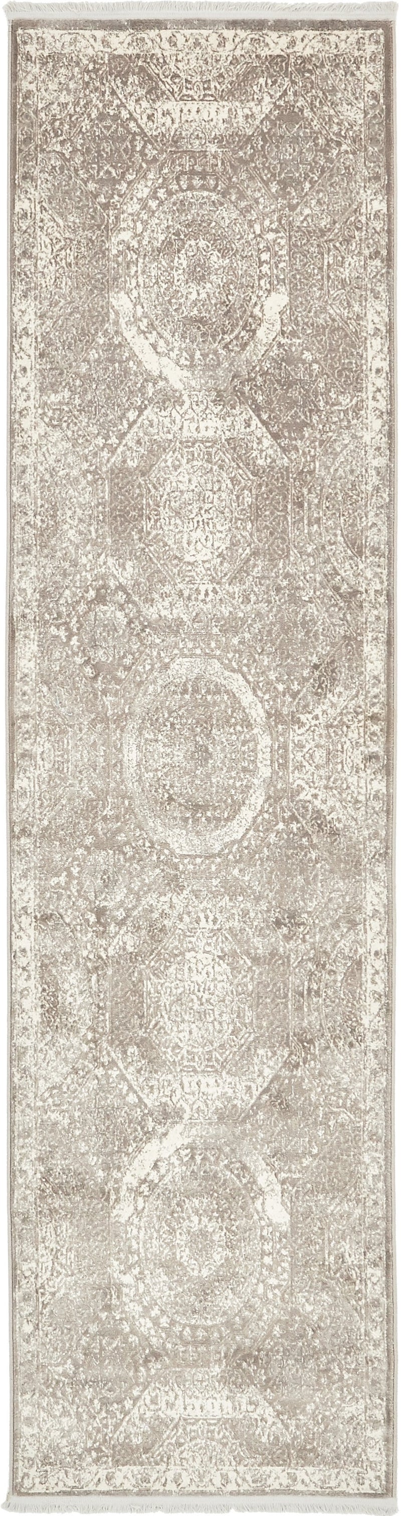 Rustic Charm Revival Collection Area Rug - Paddock Runner Gray lifestyle 6
