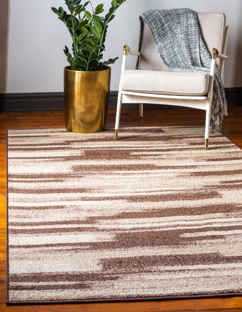 Autumn Meadow Collection Area Rug - Duskridge Rectangle Brown lifestyle 3