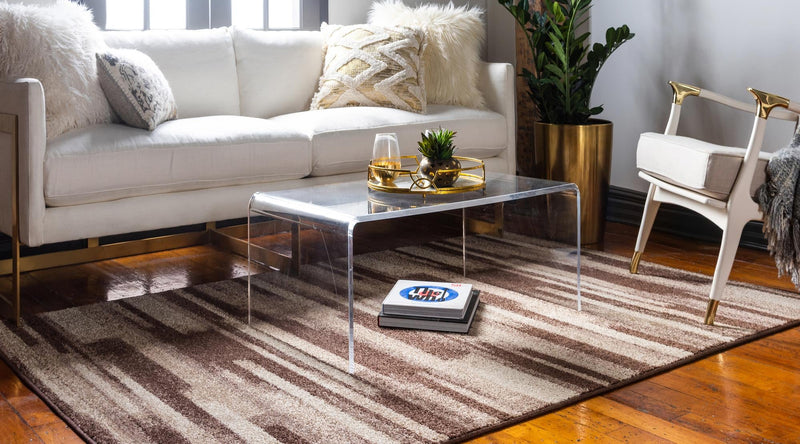 Autumn Meadow Collection Area Rug - Duskridge Rectangle Brown lifestyle 5