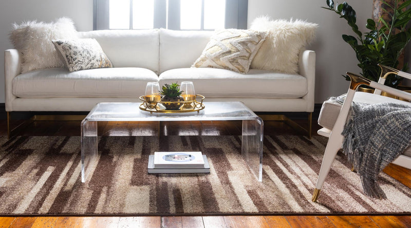 Autumn Meadow Collection Area Rug - Duskridge Rectangle Brown lifestyle 7