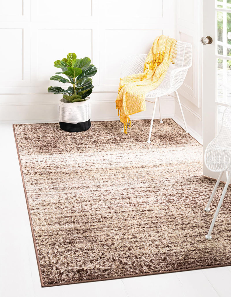 Autumn Meadow Collection Area Rug - Ironbark Rectangle Beige lifestyle 4