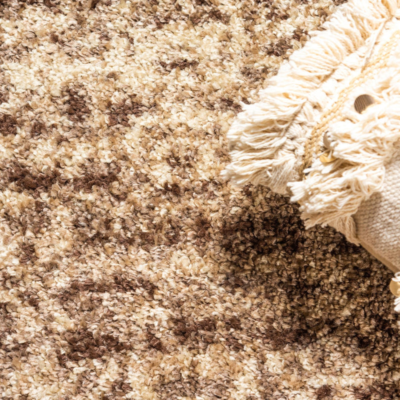 Autumn Meadow Collection Area Rug - Ironbark Rectangle Beige lifestyle 12