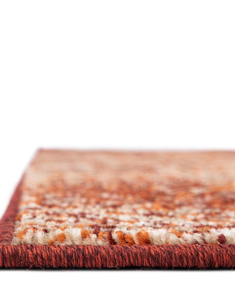 Autumn Meadow Collection Area Rug - Ironbark Rectangle Terracotta lifestyle 13