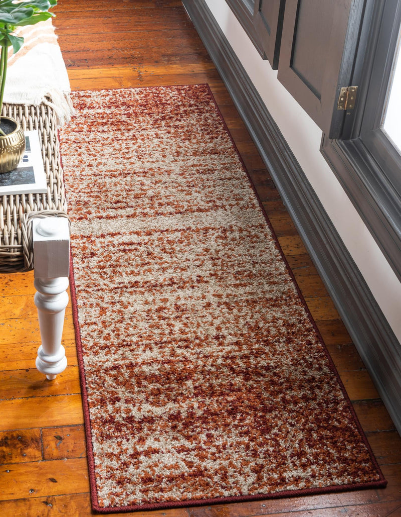 Autumn Meadow Collection Area Rug - Ironbark Runner Terracotta lifestyle 30