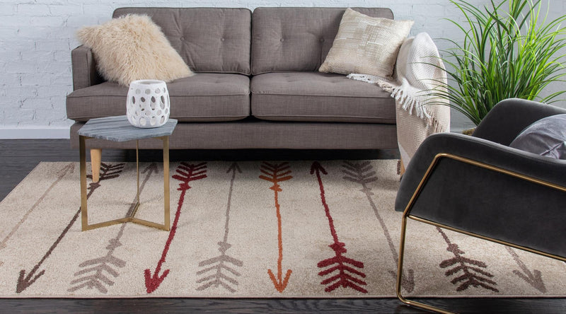 Autumn Meadow Collection Area Rug - Junipervale Rectangle Beige lifestyle 10