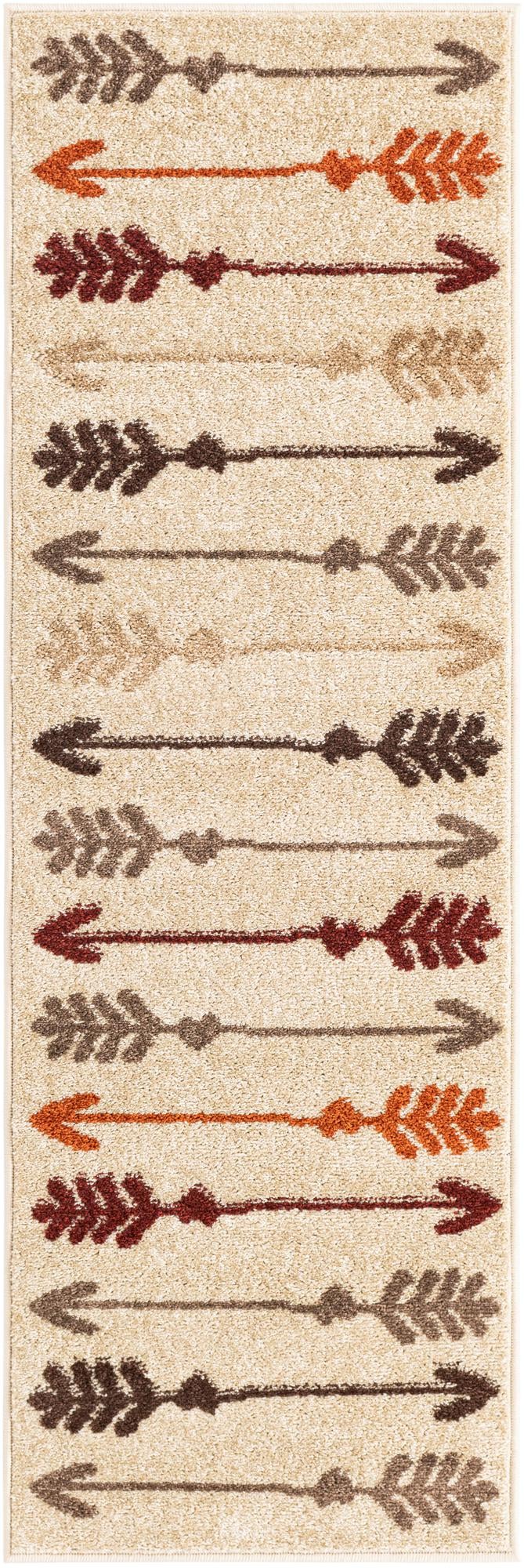 Autumn Meadow Collection Area Rug - Junipervale Runner Beige lifestyle 27