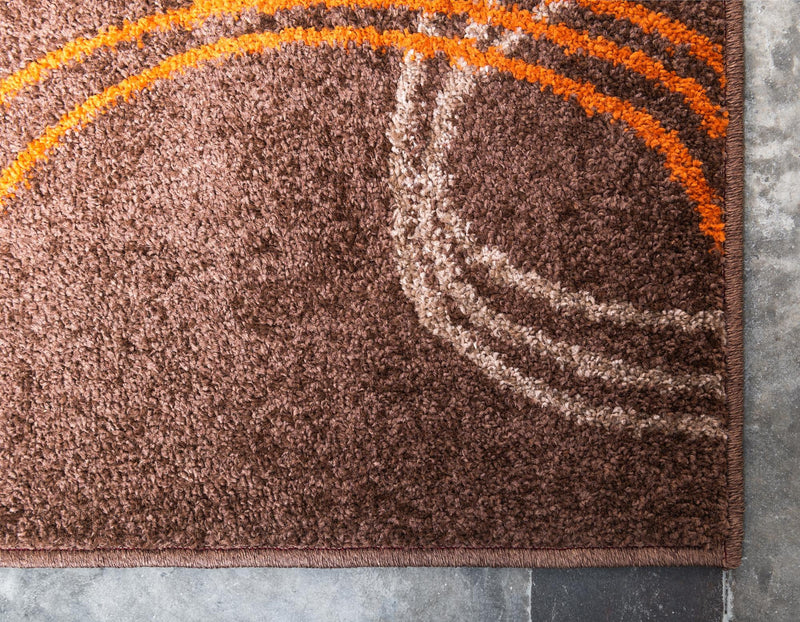 Autumn Meadow Collection Area Rug - Ferngrove Runner Brown lifestyle 82