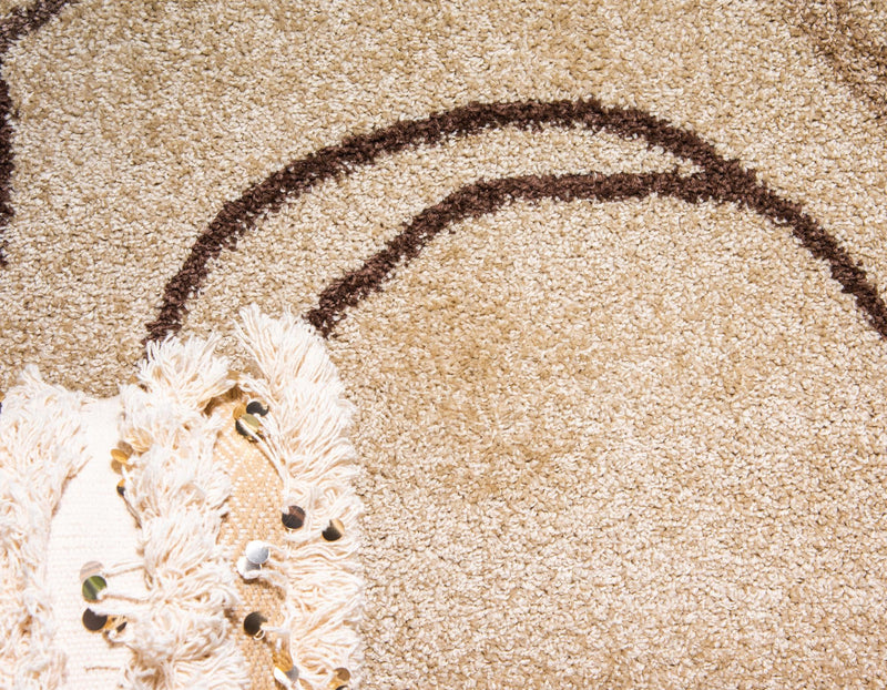 Autumn Meadow Collection Area Rug - Ferngrove Rectangle Beige lifestyle 17
